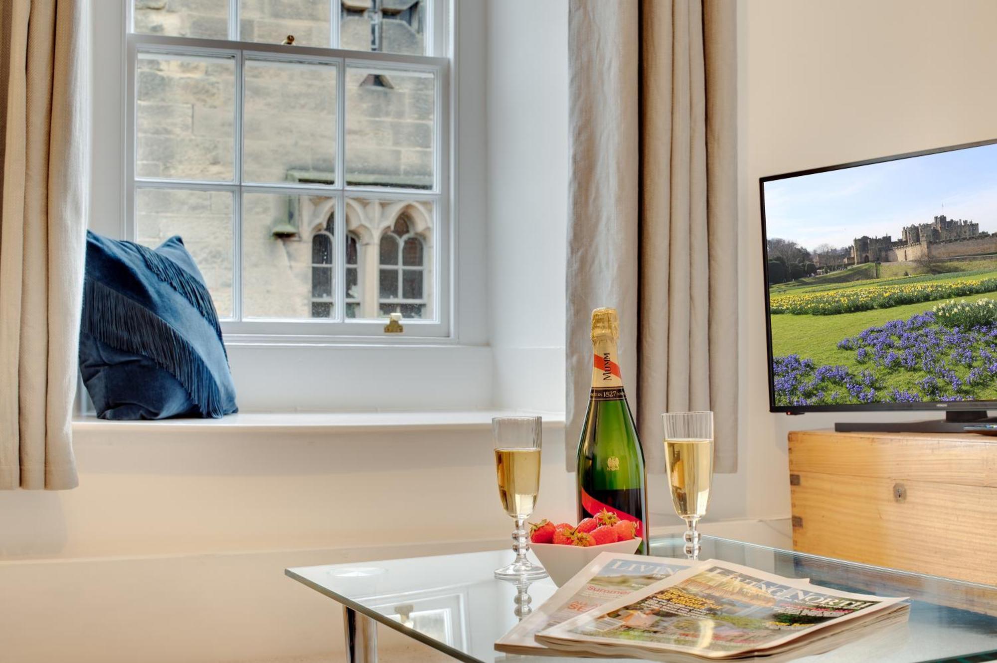 Lionsgate View - Luxury Apartment Opposite Alnwick Castle Экстерьер фото